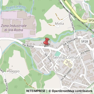 Mappa Via Roma, 25, 22070 Senna Comasco, Como (Lombardia)