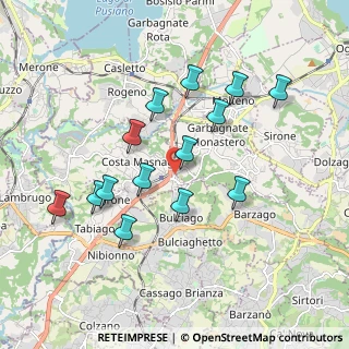 Mappa Via Fornacetta, 23846 Garbagnate Monastero LC, Italia (1.76214)