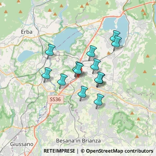 Mappa Via Fornacetta, 23846 Garbagnate Monastero LC, Italia (2.75)