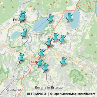 Mappa Via Fornacetta, 23846 Garbagnate Monastero LC, Italia (4.23143)