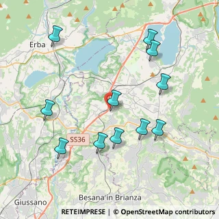 Mappa Via Fornacetta, 23846 Garbagnate Monastero LC, Italia (4.21091)