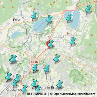 Mappa Via Fornacetta, 23846 Garbagnate Monastero LC, Italia (6.5105)