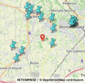 Mappa Via Calmaggiore, 31044 Montebelluna TV, Italia (2.55)