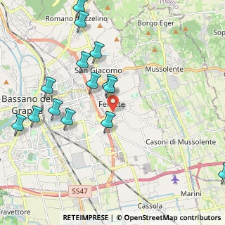 Mappa Via Col Caprile, 36060 Romano D'ezzelino VI, Italia (2.35429)