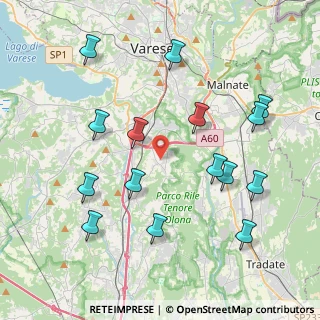 Mappa 21040 Morazzone VA, Italia (4.37733)
