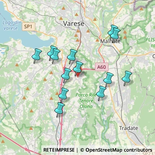 Mappa 21040 Morazzone VA, Italia (3.57385)