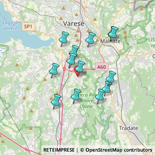 Mappa 21040 Morazzone VA, Italia (3.27)