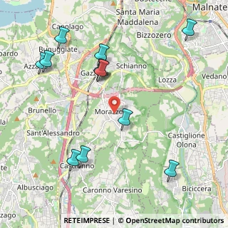 Mappa 21040 Morazzone VA, Italia (2.35333)
