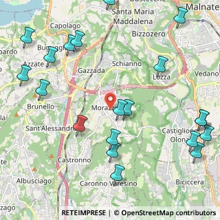 Mappa 21040 Morazzone VA, Italia (2.8255)