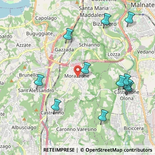 Mappa 21040 Morazzone VA, Italia (2.49727)