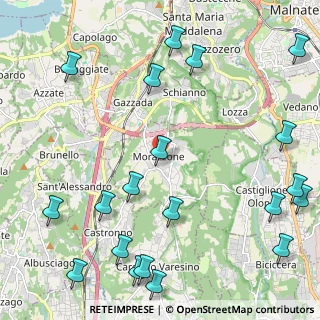 Mappa 21040 Morazzone VA, Italia (3.0055)