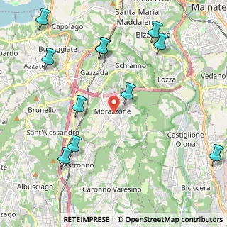 Mappa 21040 Morazzone VA, Italia (2.58909)