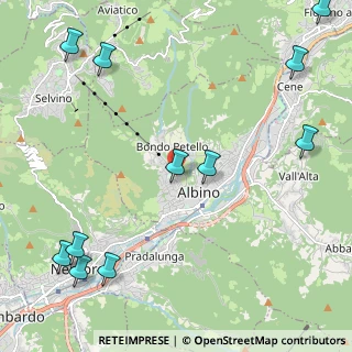 Mappa Via Selvino, 24021 Albino BG, Italia (3.03818)