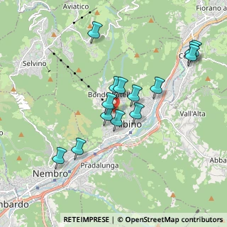 Mappa Via Selvino, 24021 Albino BG, Italia (1.71857)
