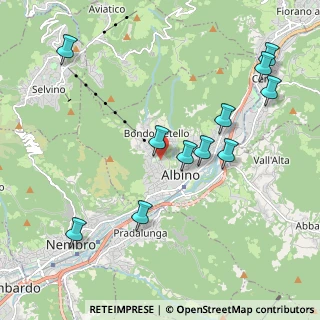 Mappa Via Selvino, 24021 Albino BG, Italia (2.21364)