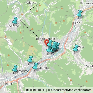 Mappa Via Selvino, 24021 Albino BG, Italia (1.84615)
