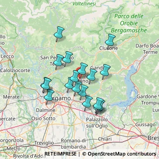 Mappa Via Selvino, 24021 Albino BG, Italia (11.91444)