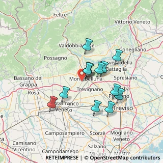 Mappa Via Arsa, 31044 Montebelluna TV, Italia (11.15846)