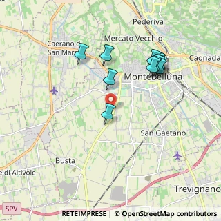 Mappa Via Arsa, 31044 Montebelluna TV, Italia (1.8475)