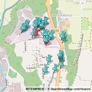 Mappa Via Baroffio, 21040 Vedano Olona VA, Italia (0.2069)