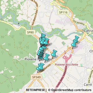 Mappa Via Monte Verena, 36013 Piovene Rocchette VI, Italia (0.596)