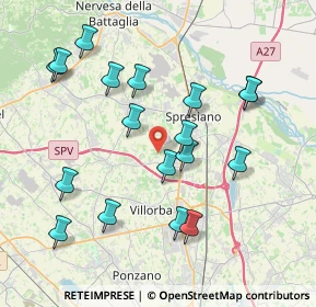 Mappa Via Venturali, 31050 Villorba TV, Italia (4)