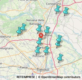 Mappa Via Venturali, 31050 Villorba TV, Italia (6.99083)