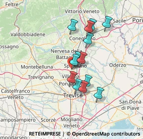 Mappa Via Venturali, 31050 Villorba TV, Italia (11.10538)