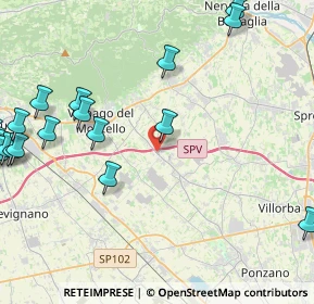 Mappa Via Lavaio Basso, 31040 Volpago del Montello TV, Italia (6.159)