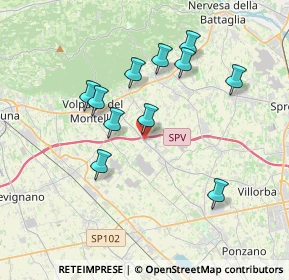 Mappa Via Lavaio Basso, 31040 Volpago del Montello TV, Italia (3.38182)