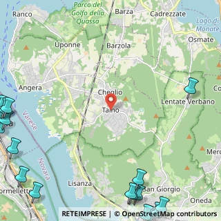 Mappa Via Oreste Paietta, 21020 Taino VA, Italia (4.229)