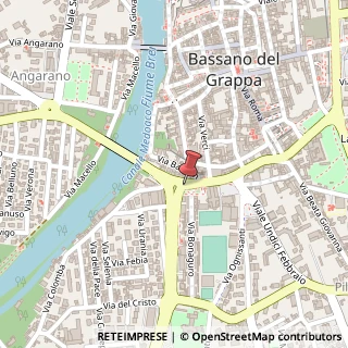 Mappa Piazzale Luigi Cadorna, 35, 36061 Bassano del Grappa, Vicenza (Veneto)
