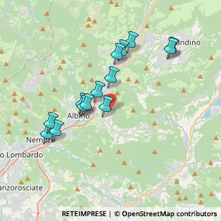Mappa Via Monte Grappa, 24021 Albino BG, Italia (3.61429)
