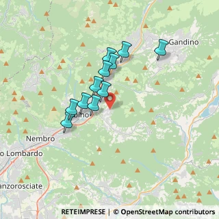 Mappa Via Monte Grappa, 24021 Albino BG, Italia (2.78455)