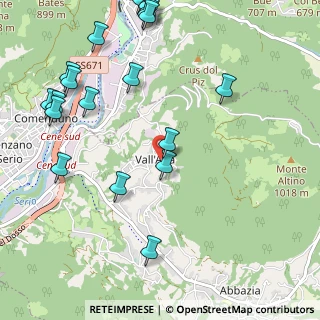 Mappa Via Monte Grappa, 24021 Albino BG, Italia (1.3815)