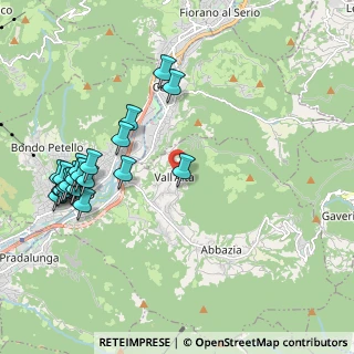 Mappa Via Monte Grappa, 24021 Albino BG, Italia (2.331)
