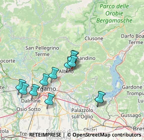 Mappa Via Monte Grappa, 24021 Albino BG, Italia (13.6)