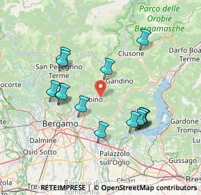 Mappa Via Monte Grappa, 24021 Albino BG, Italia (13.89714)
