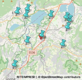 Mappa Via Alessandro Volta, 23845 Costa Masnaga LC, Italia (4.79636)