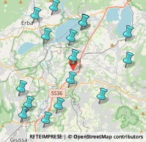 Mappa Via Alessandro Volta, 23845 Costa Masnaga LC, Italia (4.95563)