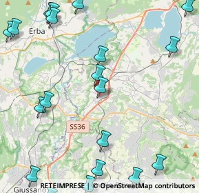 Mappa Via Alessandro Volta, 23845 Costa Masnaga LC, Italia (6.191)