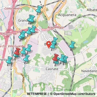 Mappa Via Mascagni, 22070 Casnate Con Bernate CO, Italia (1.0985)