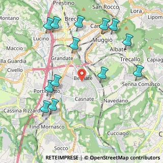 Mappa Via Mascagni, 22070 Casnate Con Bernate CO, Italia (2.38615)