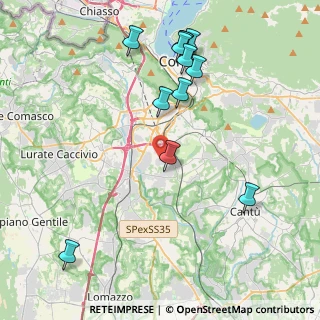 Mappa Via Mascagni, 22070 Casnate Con Bernate CO, Italia (4.55917)