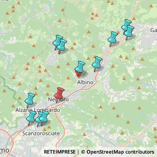 Mappa Via Trieste, 24021 Albino BG, Italia (4.88917)
