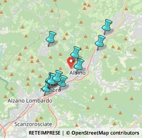 Mappa Via Trieste, 24021 Albino BG, Italia (2.97091)