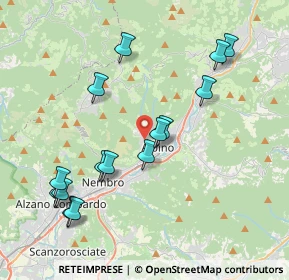Mappa Via Trieste, 24021 Albino BG, Italia (4.12733)