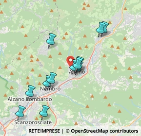 Mappa Via Trieste, 24021 Albino BG, Italia (3.6175)