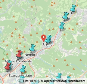 Mappa Via Trieste, 24021 Albino BG, Italia (6.413)