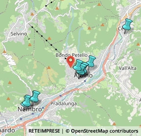 Mappa Via Trieste, 24021 Albino BG, Italia (1.9)